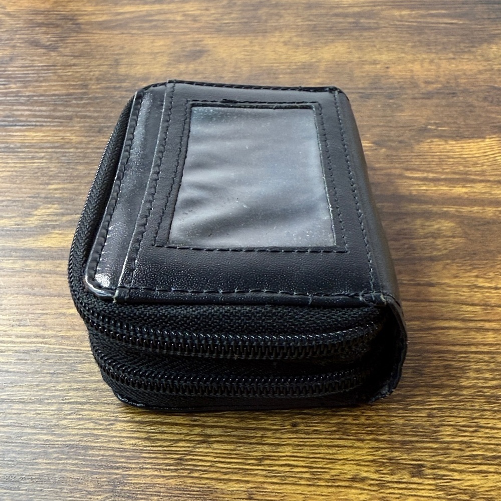 Black Wallet & Accessory Pouch - Picture 7 of 9